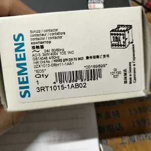 1PC NEW FOR SIEMENS AC contactor 3RT1015-1AB02 AC24V FAST SHIP - Picture 1 of 2