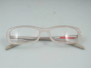 Prada VPS03A 52-16-135 ZX5-101 Brillengestell Lesebrille Weiß Transparent Damen - Bild 1 von 12