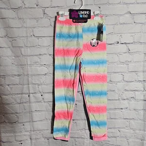 NWT Girls Leggings 3 Pack Set Size 10 Limited Too Multicolor Star Pink Gray - Picture 1 of 5