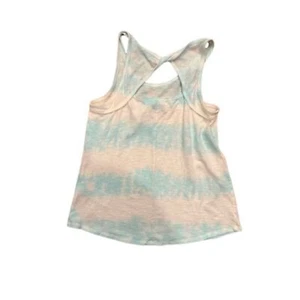 Abercrombie kids racer back tank size 13/14 blue white tie dye - Picture 1 of 7