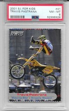 2001 Sports Illustrated SI for Kids Travis Pastrana PSA 8 RC GOAT POP 1 HIGHEST