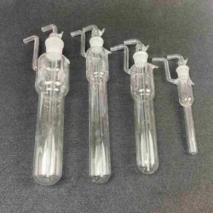 Tubo assorbitore trasparente vetro borosilicato da 5 ml a 125 ml Balinzhave flacone apparecchio - Foto 1 di 7