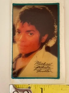 NEW MICHAEL JACKSON Puffy Sticker - White Jacket Thriller Era! Cream Jacket - Picture 1 of 3