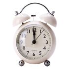 Battery Operated Twin Bell Alarm Clock Vintage Style Loud Wake Up Call