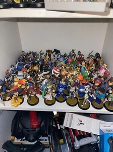 Super Smash Bros. amiibo complete loose open box collection. 98* figures. - Picture 1 of 8