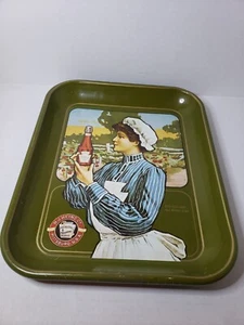 VTG 1975 Heinz Ketchup Tin Rolling Tray “The Girl With The White Cap” 13" x 10" - Picture 1 of 3