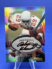 1999 Collector's Edge Pro Signatures Authentic Black Ink Adrian Murrell Auto