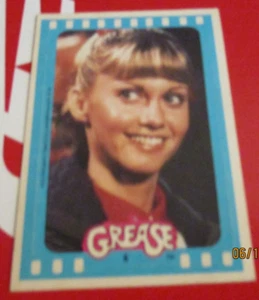 1978 TOPPS GREASE Series 1 STICKER # 6 SANDY / Olivia Newton-John - Picture 1 of 2