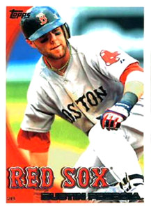 2010 Topps #650A Dustin Pedroia Boston Red Sox