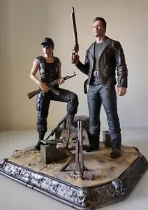 Terminator 2: Judgment Day Sarah Connor-Terminator diorama 1/4 - Picture 1 of 17