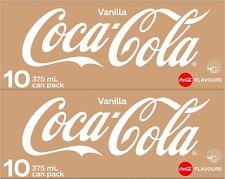 Coca-Cola Vanilla Soft Drink Multipack Cans (20 x 375 mL)