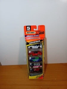 Matchbox 5 Pack Convertibles Ford Pace Car Spyder Viper Prowler - Picture 1 of 6