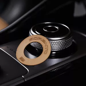 Gear Knob Jog Dial Leather Ring Cover 1p (Fits: 2022 2024 Kia Sorento MQ4) - Bild 1 von 7