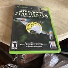 Star Wars: Starfighter Special Edition Microsoft Xbox CIB completo di manuale