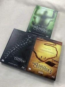 THE HUMAN CENTIPEDE 1-3 COLLECTION BLURAY LIMITED DIGIBOOK ,OPENED - Picture 1 of 19
