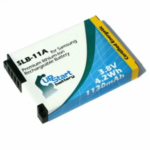 Battery for Samsung CL80, SLB-11A Digital Camera 1130mAh, 3.8V, Lithium-Ion - Picture 1 of 1