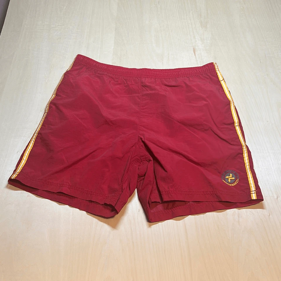 VINTAGE Y2K Abercrombie And Fitch Performance Swim Trunks Mens XL Red - Image 1 of 4