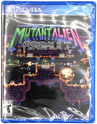 Super Mutant Alien Assault Limited Run Games PS Vita BRAND NEW SEALED FREE SHIP - Image 1 of 2