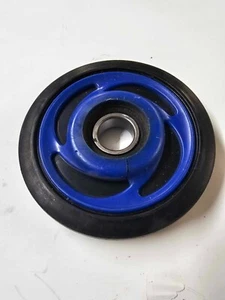 Polaris Idler Bogie Wheel 1594082-107 Blue  Genuine OEM - Imagen 1 de 4