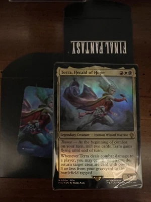 Terra, Herald Of Hope Commander Deck Final Fantasy Magic The Gathering Sealed - Image 1 of 2