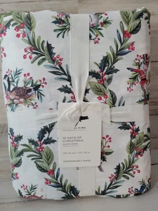Pottery Barn 12 Days of Christmas King Bettbezug Urlaub Neu - Bild 1 von 3