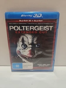POLTERGEIST 3D BLU-RAY & BLU-RAY Extended Cut Sam Rockwell Like New Mint - Picture 1 of 7