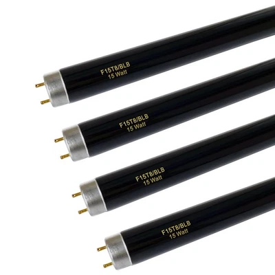 15W F15T8/BLB Black Light Bulb 18 inch T8 Linear Fluorescent Blue Tube G13 2-... - Image 1 of 4