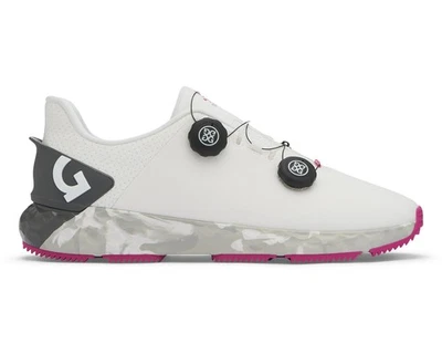 G/Fore Mens G/Drive Spikeless Golf Shoes G4MS22EF32 - Snow - Image 1 of 3