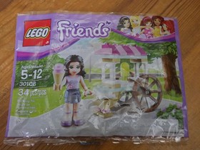 Lego Friends Building Toy, Ice Cream Stand 30106