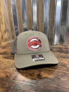 Arkansas Razorbacks Mütze Custom Made Olive Green Richardson 115 - Bild 1 von 4