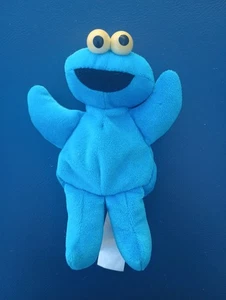 Vintage Sesame Street Bean Bag Cookie Monster 7" 1997 - Picture 1 of 2