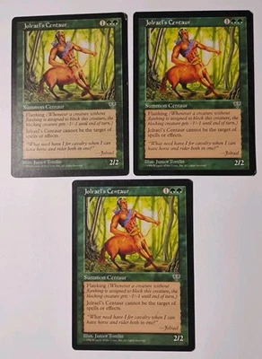 3x Jolrael's Centaur MTG, Mirage, LP - Image 1 of 3