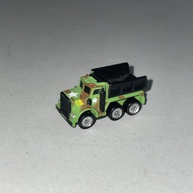 Micro Machines 1987 Galoob Military Camo 6x6 Dump Truck