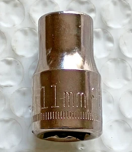 CRAFTSMAN TOOLS USA G244229, UNIDAD 1/2", 11 MM. ENCHUFE, POCO PROFUNDO, 12 PUNTOS *NOS* - Imagen 1 de 10