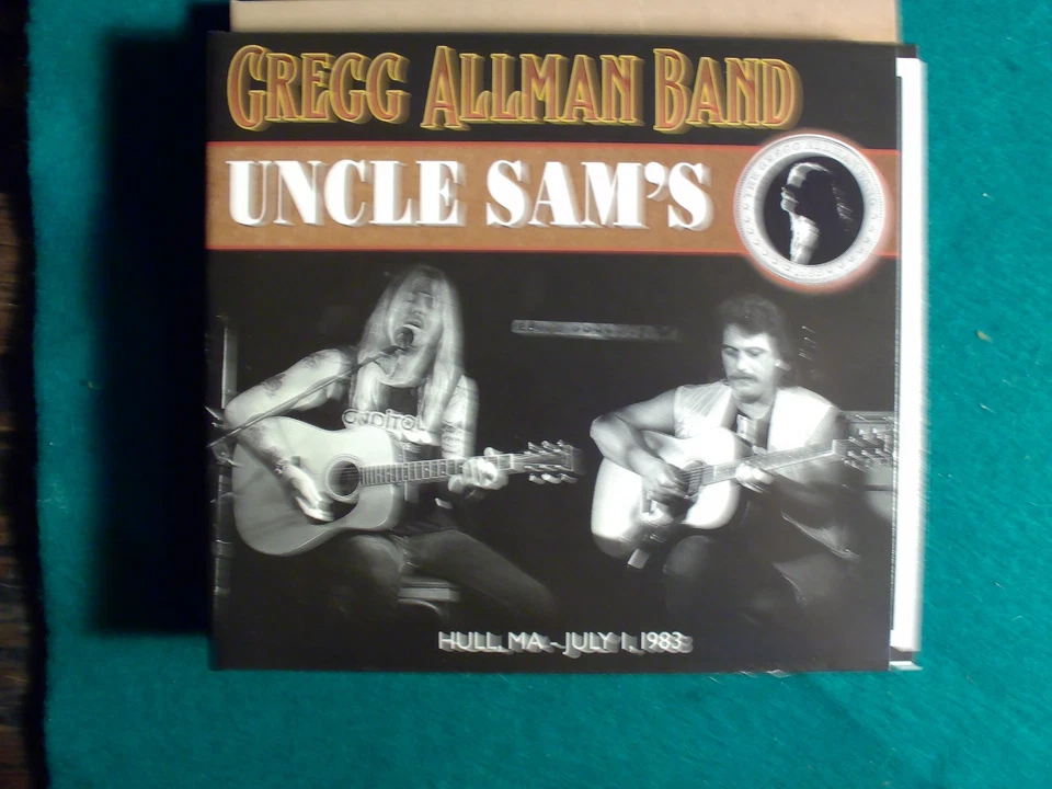 Gregg Allman Band - Uncle Sam's 7/1/83 (2024 CD) DIGIPAK - Image 1 of 1