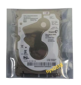 Seagate ST500LX012 500GB Ultra Mobile SSHD 8GB NAND Flash 5mm 2.5"SATA Hard HDD - Picture 1 of 3