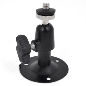 noir métal Surveillance plafond accessoire CCTV dôme Camera support Stand - Photo 1 sur 2