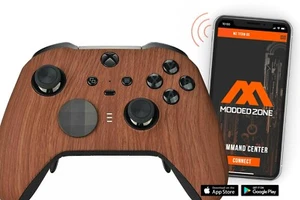 Holz XBOX ONE ELITE 2 Serie SMART maßgeschneiderter modifizierter Controller. Mods für FPS. Nachnahme - Bild 1 von 8