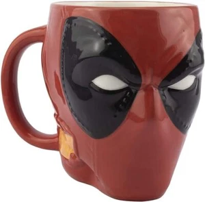 Deadpool Shaped Mug Plastic Free - Picture 1 of 1