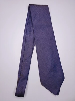 Corbata formal Bugatti para hombre 57"Lx3,75"W púrpura/marrón Foto 1 de 4