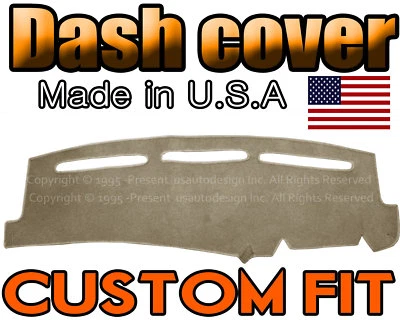 fits 1999-2006 CHEVROLET SILVERADO 1500 2500 3500 DASHCOVER MAT USA MADE/ BEIGE - Image 1 of 4