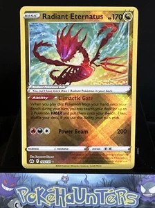 Pokemon Card Radiant Eternatus 105/159 Crown Zenith Radiant Rare NM - Picture 1 of 2