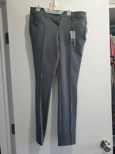 Nine West Gray Flawless Legging Black Trouser Pants Sz 4 Nwt - Picture 1 of 3