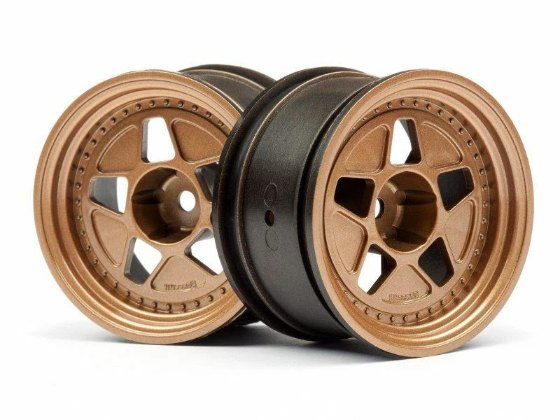 HPI Racing - Tarmac R40 Wheel, Bronze, 52X31mm, 10mm Offset, (2pcs) - Image 1 of 1