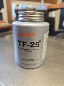 Jet-Lube TF-25 - Anti-Seize | Thread Sealant | High Temperature 1/2 Pound - Picture 1 of 4