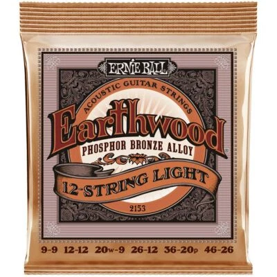 Saiten Westerngitarre Ernie Ball Earthwood 12-String Light Phosphor Bronze 2153