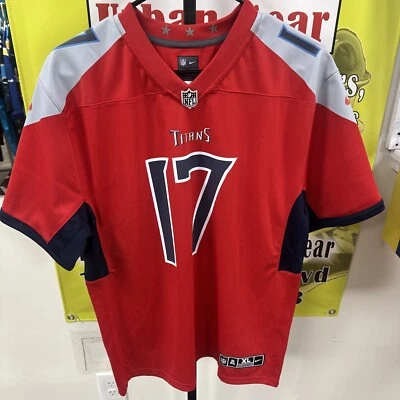 Nike  Tennessee Titans On Field Red NFL Tannehill #17 jersey sz 18/20-xl Youth - Image 1 of 4