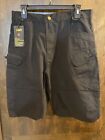 Hwb Outdoor Leopard Tactical Cargo Shorts Black Sizelarge New With Tags