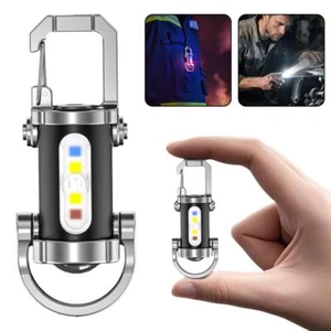 Portable Waist Hanging Keychain Lamp Multifunctional Emergency Charging UK - Picture 1 of 9