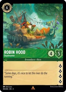 Robin Hood - Daydreamer 84/204 Rare Into the Inklands Disney Lorcana TCG - Picture 1 of 1